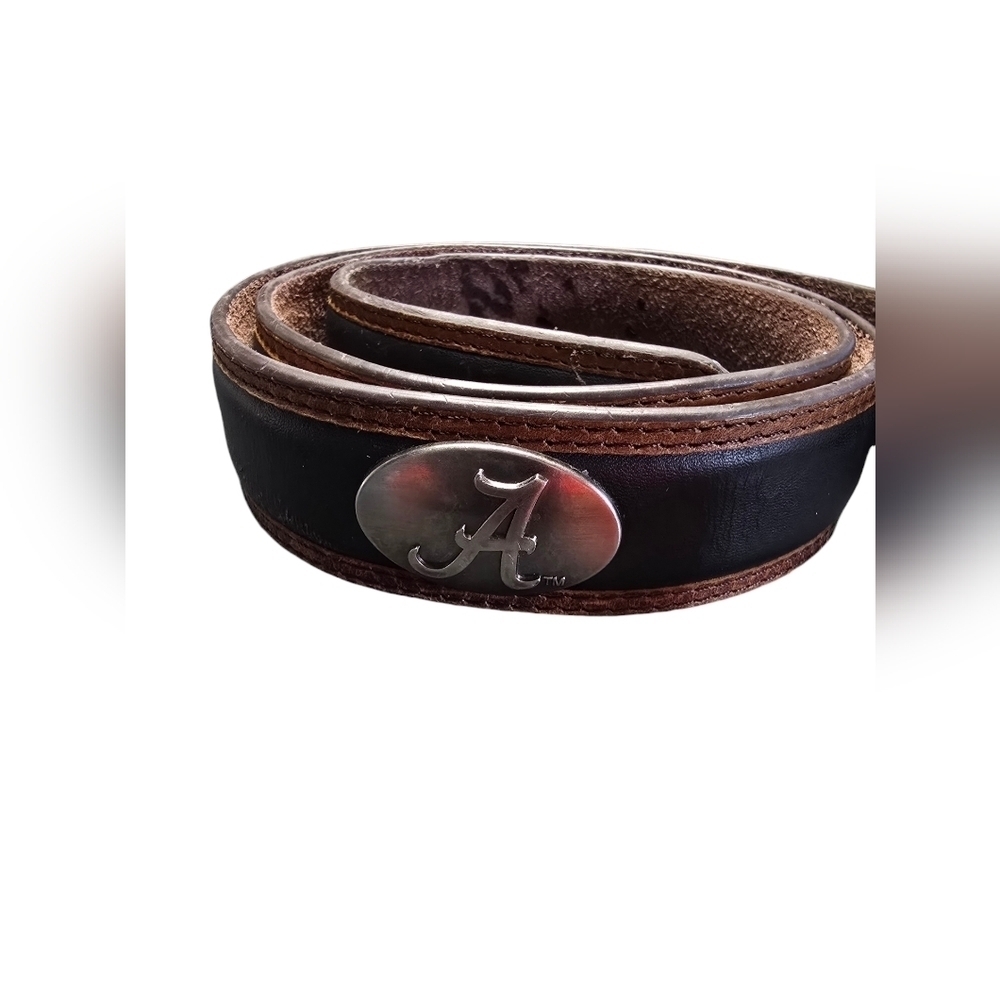 Zep-Pro Two Tone Alabama Concho Leather Belt Sz. 36